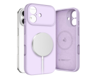 Etui / obudowa na smartfona Tech-Protect Silicone Magsafe do Iphone 17 Mauve